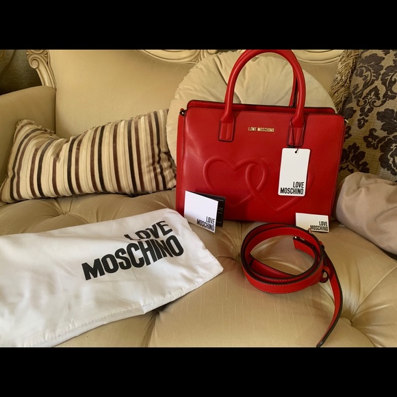 Love Moschino Double Heart Bag ❤️❤️ - Picture 3 of 3
